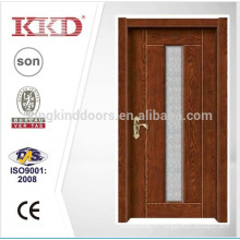 Простое обслуживание резиденции соизволил стальная деревянная дверь кДж-709 стеклом от Китая Топ бренда KKD